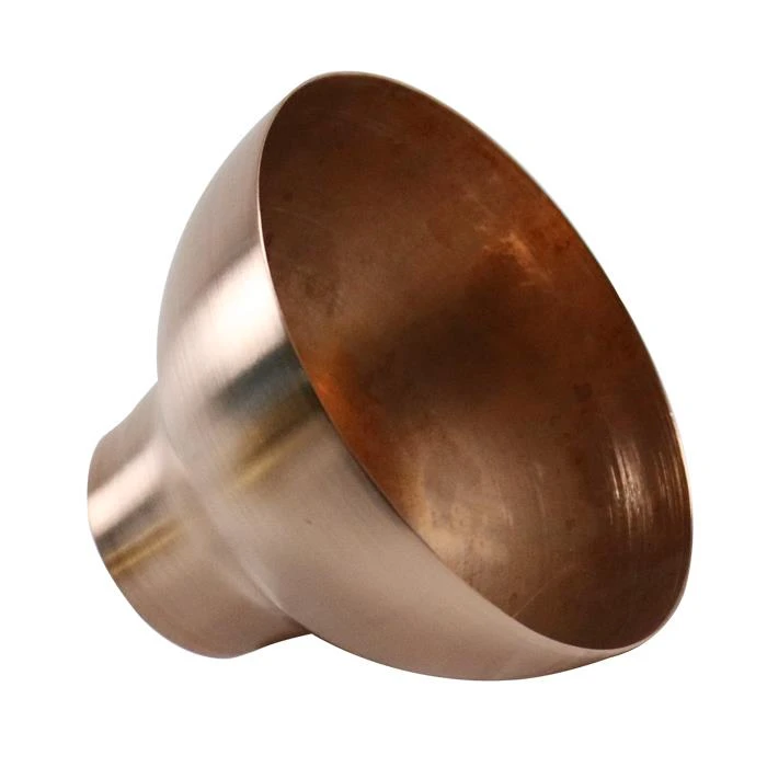 Copper Spinning Pendant Lampshade
