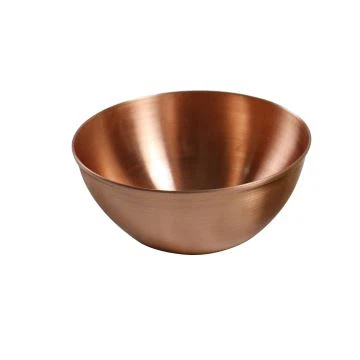 Spinning 3.5 Inch Copper Bowl For Salad
